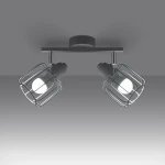 Sollux Φωτιστικό οροφής Beluci 2,ατσάλι,2xE14/40w