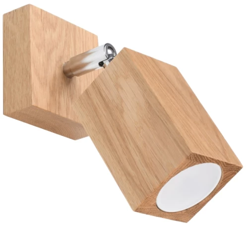 Sollux Φωτιστικό τοίχου Keke 1,ξύλο,1xGU10/40w