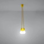 Κρεμαστό φωτιστικό Diego 3,PVC,3xE27/60w