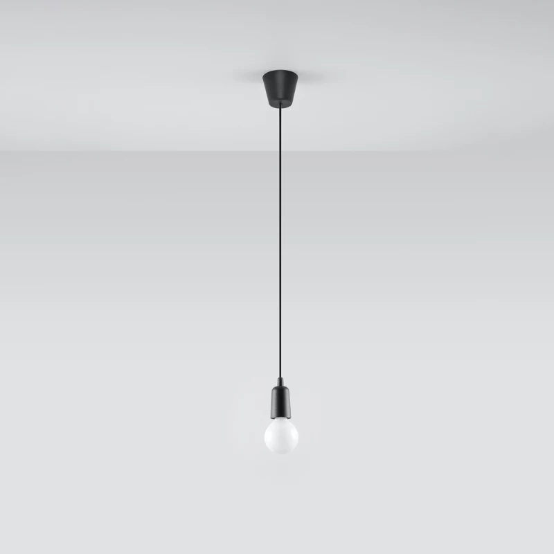 Κρεμαστό φωτιστικό Diego 1,PVC,1xE27/60w
