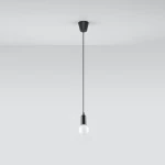 Κρεμαστό φωτιστικό Diego 1,PVC,1xE27/60w