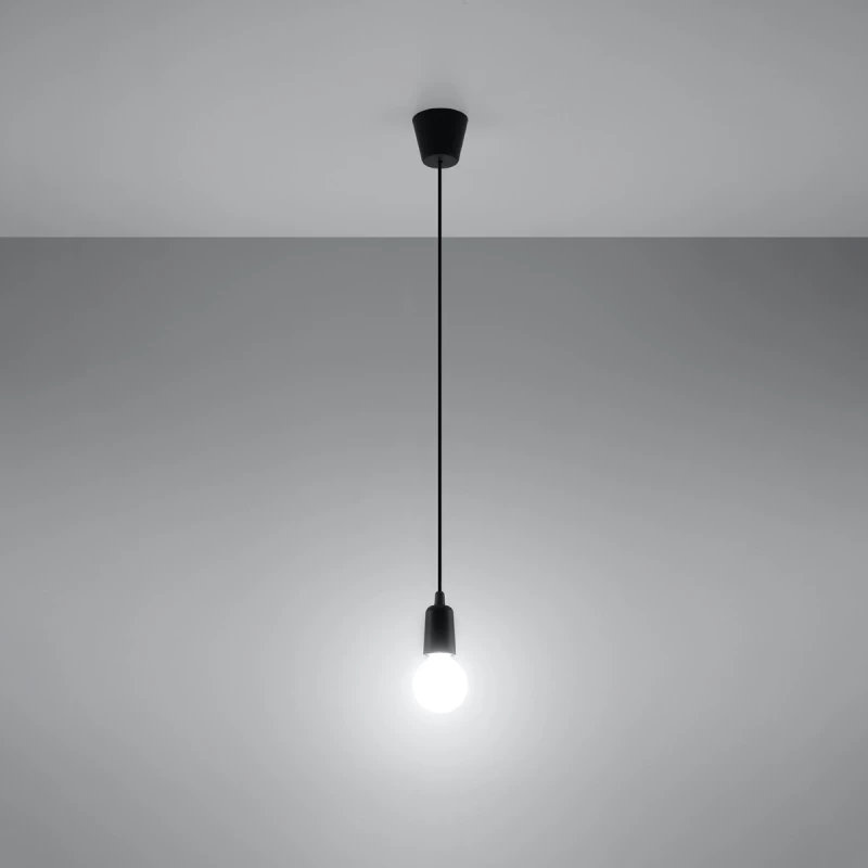 Κρεμαστό φωτιστικό Diego 1,PVC,1xE27/60w