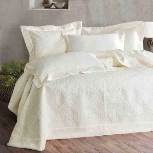 Irina κουβερλί εκρού σετ 7 τεμαχίων