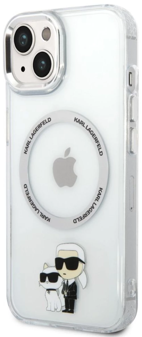 Karl Lagerfeld Θήκη IML Karl and Choupette NFT MagSafe for iPhone 14 Plus