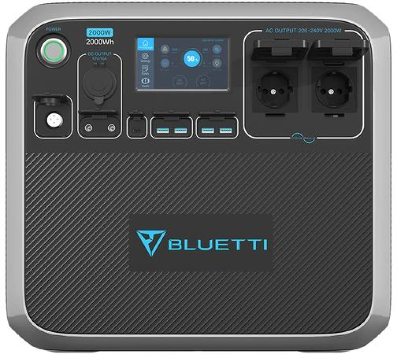 BLUETTI POWEROAK AC200P 2000WH/2000W SOLAR PORTABLE POWER STATION-ΓΕΝΝΗΤΡΙΑ ΜΠΑΤΑΡΙΑΣ - BLUETTI