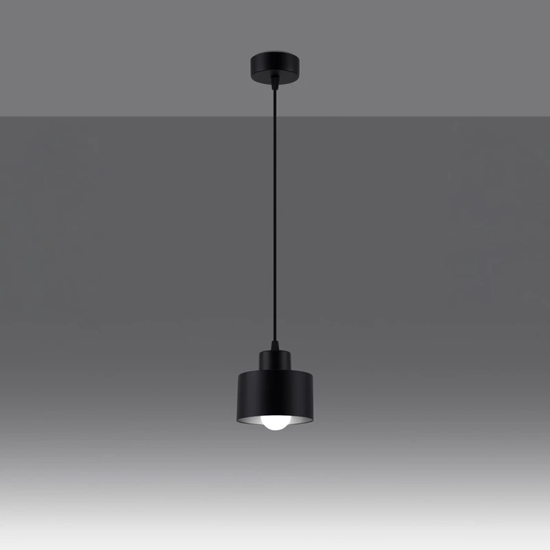 Sollux Κρεμαστό φωτιστικό Savara 1,ατσάλι,1xE27/60w