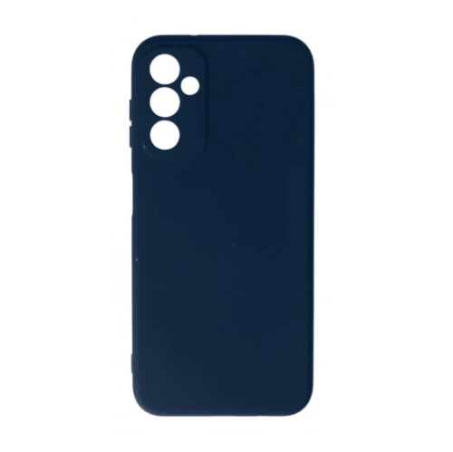 TechWave Soft Silicone case for Samsung Galaxy A55 5G navy blue