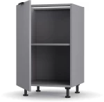 Craft Κάτω Ντουλάπι Γραφίτη 50x48x82cm