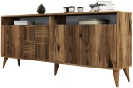 ΜΠΟΥΦΕΣ ΜΕΛΑΜΙΝΗΣ ΚΑΡΥΔΙ HM9431.04 180x35x78.6Υεκ. (1 Τεμμάχια)