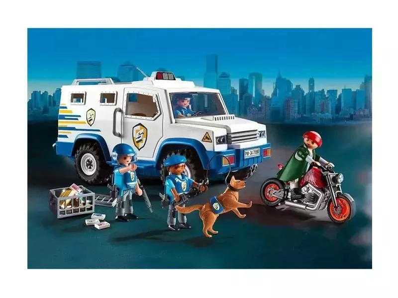 PLAYMOBIL ACTION ΟΧΗΜΑ ΧΡΗΜΑΤΑΠΟΣΤΟΛΗΣ- 71597