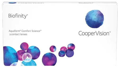 Cooper Vision biofinity (3φακοί επαφής)μηνιαίοι