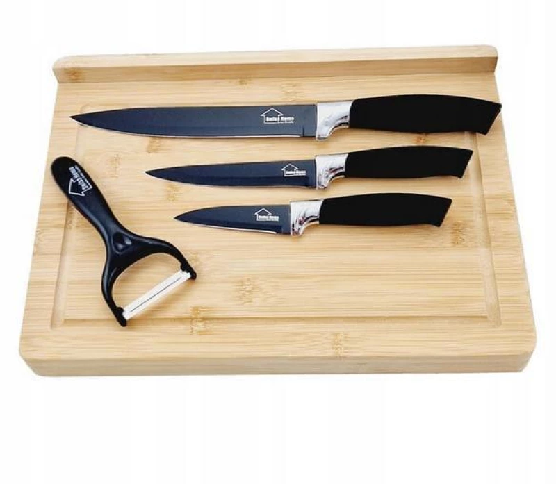 Κεραμικά Μαχαίρια Swiss Home SH-9999BLK Σετ 4 Τεμαχίων Μαύρα