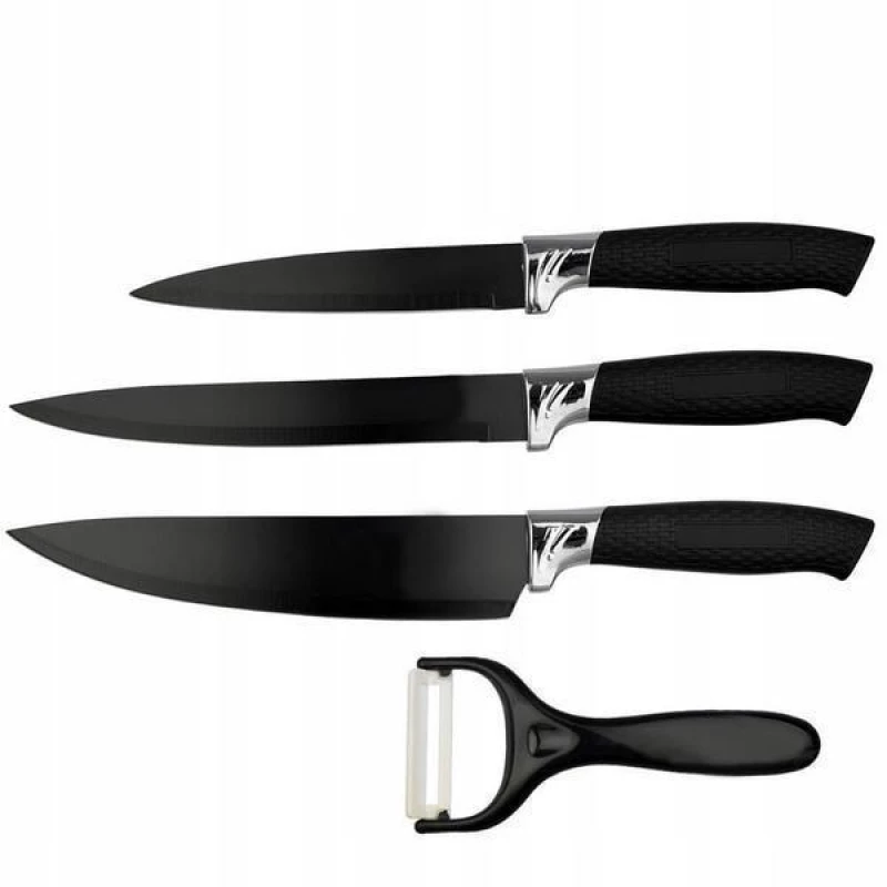 Κεραμικά Μαχαίρια Swiss Home SH-9999BLK Σετ 4 Τεμαχίων Μαύρα