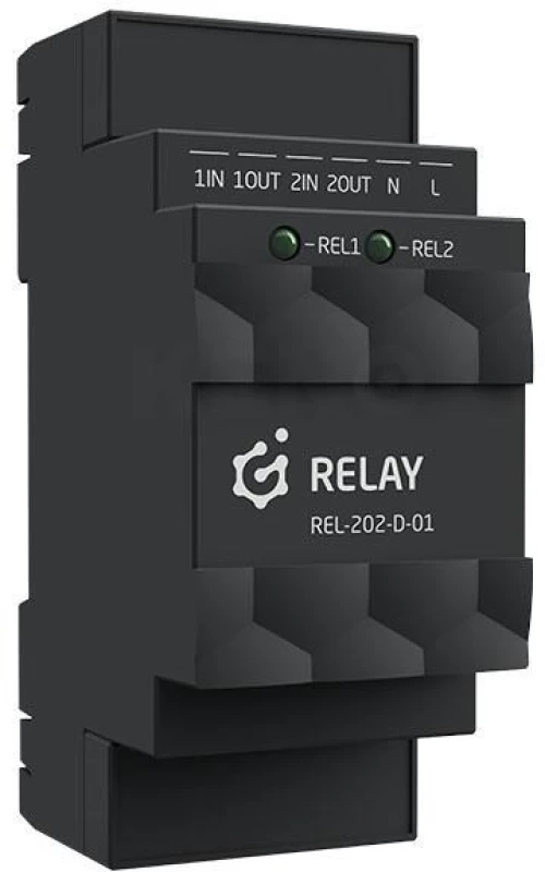 GRENTON RELAY OUTPUT MODULE (2 OUTPUT)/ DIN RAIL MOUNTING/ TF-BUS