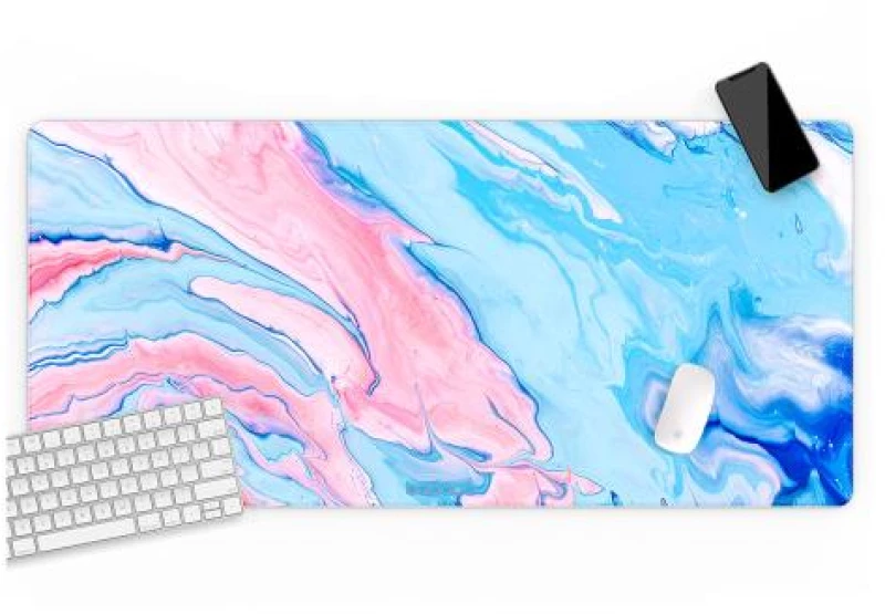 Mousepad Babaco Abstract 013 80x40cm Μπλε-Ροζ (1 τεμ)