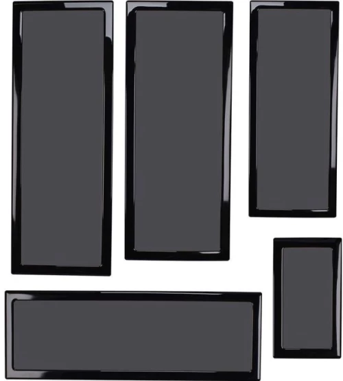Demciflex Dust Filter Set for Lian Li O11 Dynamic - black/black