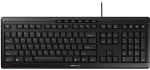 CHERRY STREAM KEYBOARD US/ENGLISH W/EURO SYMBOL BLACK