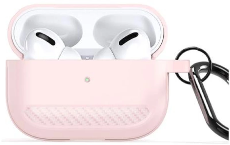 Θήκη TPU Dux Ducis PECB Apple AirPods Pro 2 με Γάντζο Ροζ