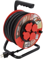 AWTOOLS EXTENSION CABLE DRUM PROFESSIONAL 25m 3x1.5mm 16A/3680W/IP44