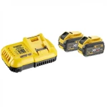 DEWALT BATTERY 2x18V 9.0Ah +CHARGER