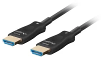 LANBERG HDMI CABLE LANBERG HDMI CABLE M/M V2.1 10M OPTICAL AOC BLACK