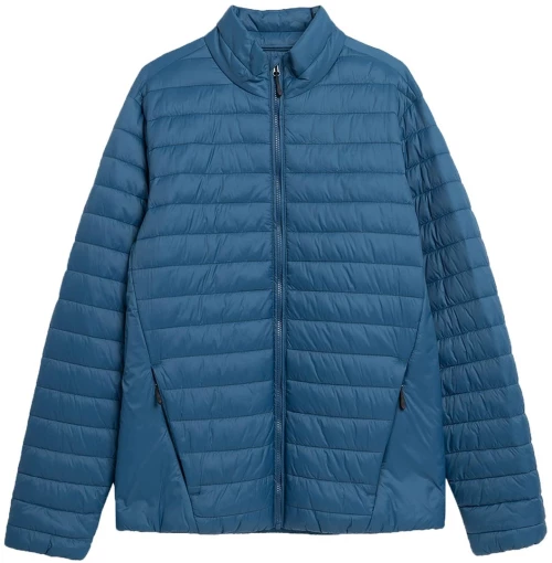 Men's down jacket 4F M239 denim 4FAW23TDJAM239 32S