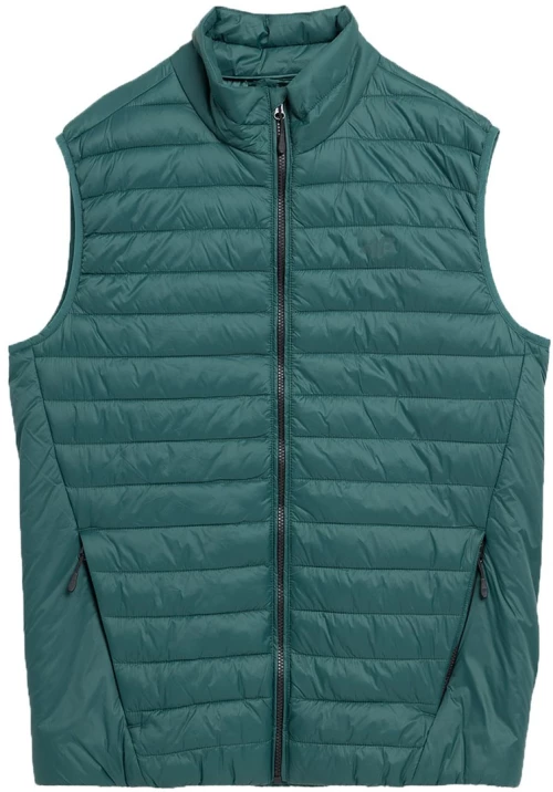 Men's down vest 4F orange 4FSS23TDJAM082 70S