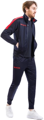 Givova Tuta Revolution Tracksuit navy blue-red TR033 0412 M