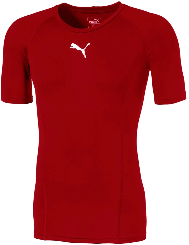 Puma LIGA Baselayer SS Men's T-Shirt Red 655918 01 M