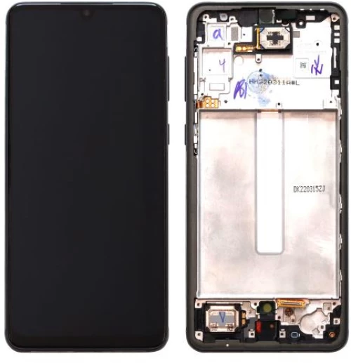 Οθόνη με Touch Screen & Μπροστινή Πρόσοψη Samsung A336B Galaxy A33 5G Μαύρο (Original)
