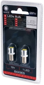Λάμπες Led BA9S T4W 12volt Λευκές Racesport LIT16BN 2 Τεμάχια