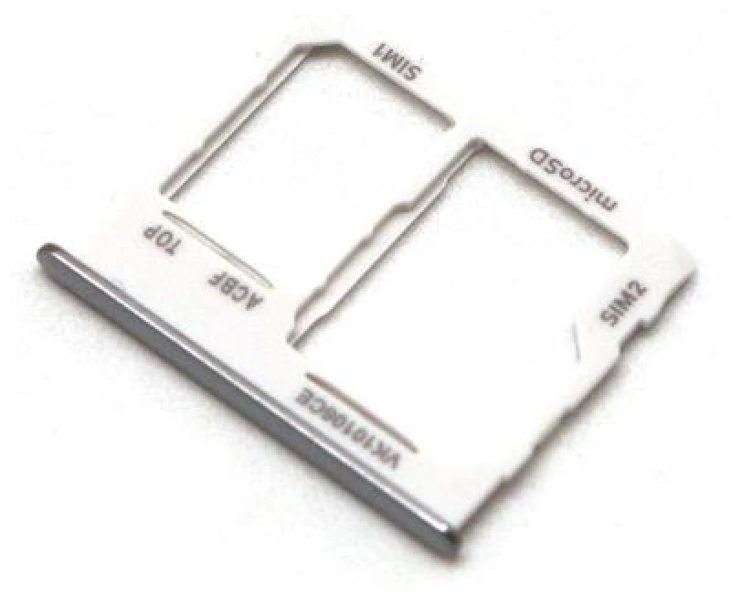Βάση Κάρτας Sim & SD Samsung A326B Galaxy A32 5G Λευκό (Original)