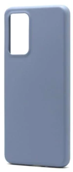 Θήκη Liquid Silicon inos Samsung A336B Galaxy A33 5G L-Cover Γκρι-Μπλε