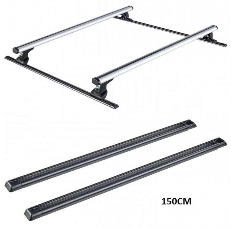 Βάσεις Τοποθέτησης Μπαρών CRUZ "T-Tracks" 941-323 200cm 2 Τεμάχια