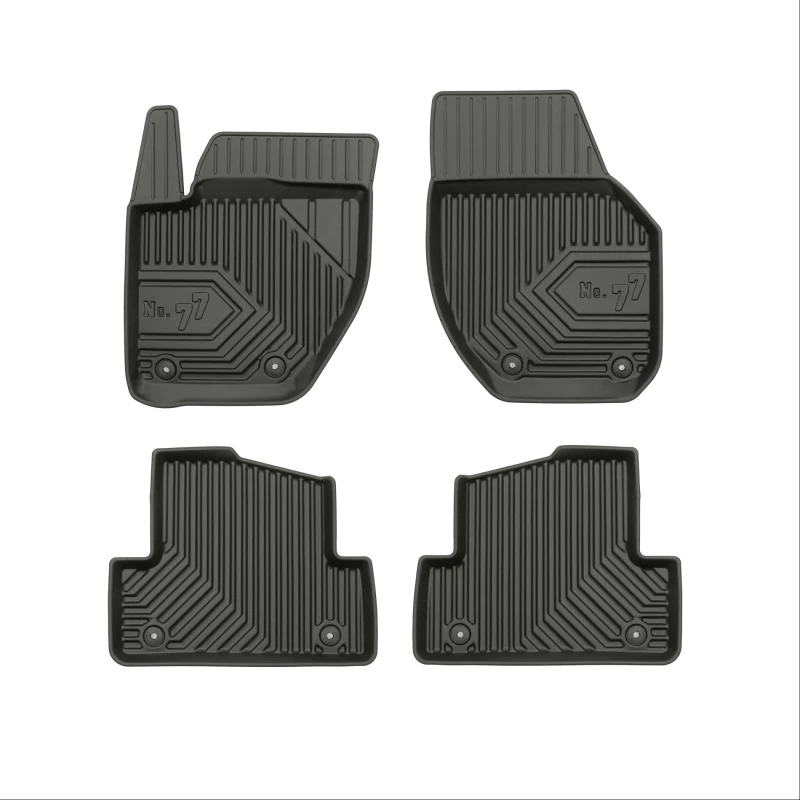 Πατάκια Αυτοκινήτου No77 για Volvo V40 2012-2019 4τμχ Frogum