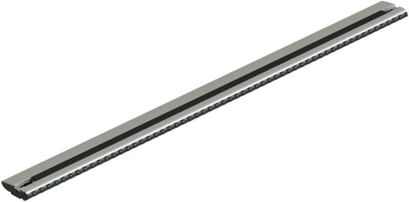 ΜΠΑΡΑ ΟΡΟΦΗΣ  ΑΛΟΥΜΙΝΙΟΥ 114cm ΑΣΗΜΙ SILENZIO CX ORIGINE SYSTEM ( STANDARD / FLUSH RAILING) NORDRIVE - 1 ΤΕΜ.