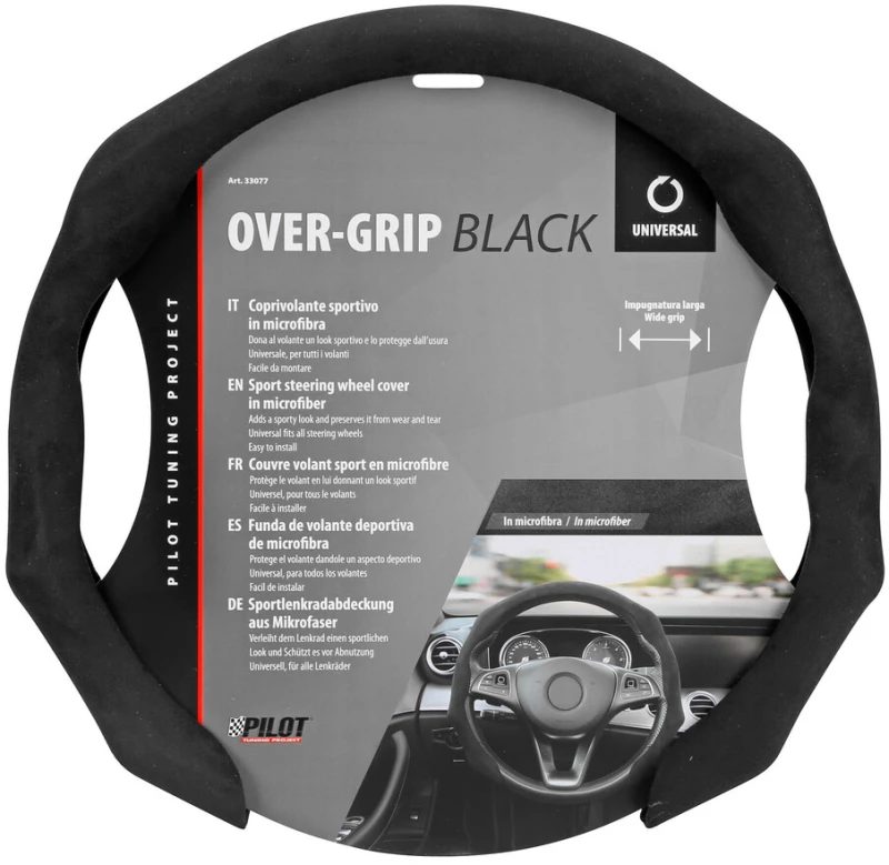 ΗΜΙ-ΚΑΛΥΜΜΑ ΤΙΜΟΝΙΟΥ MICROFIBRE ΜΑΥΡΟ ΧΡΩΜΑ OVER GRIP LAMPA - 1 τεμ.