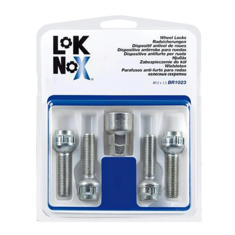 Μπουλόνια Ασφαλείας 12x1,5 39,9mm (17) Σφαιρικά LOK NOX
