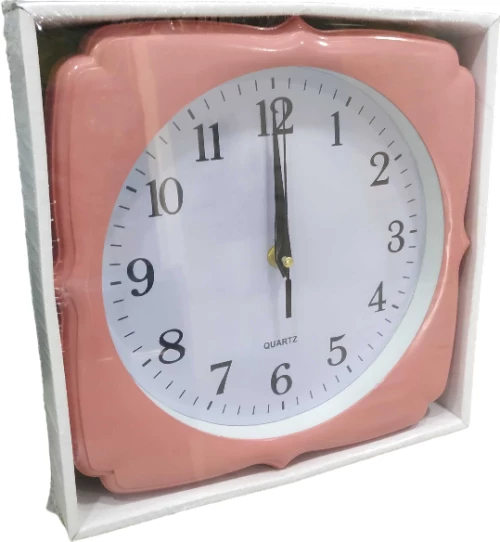 Ρολόι τοίχου - 701 - 124306 - Pink