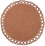 Χαλί γιούτα 1911 (120cm) rust - -