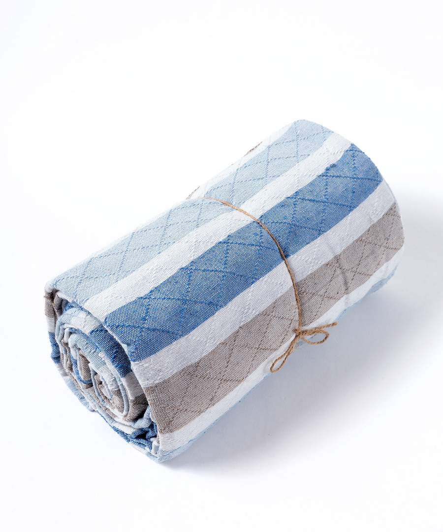 ΡΙΧΤΑΡΙΑ 17250 (180cm x 320cm) γαλάζιο/μπλε - -