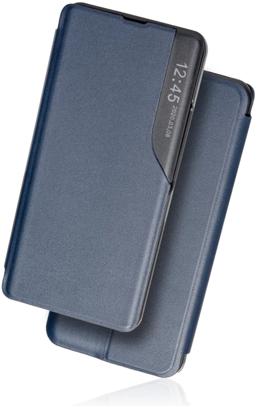 Naxius Case Smart Window Magnet Blue XiaoMi RedMi Note 13 Pro 5G_Poco X6 5G Naxius