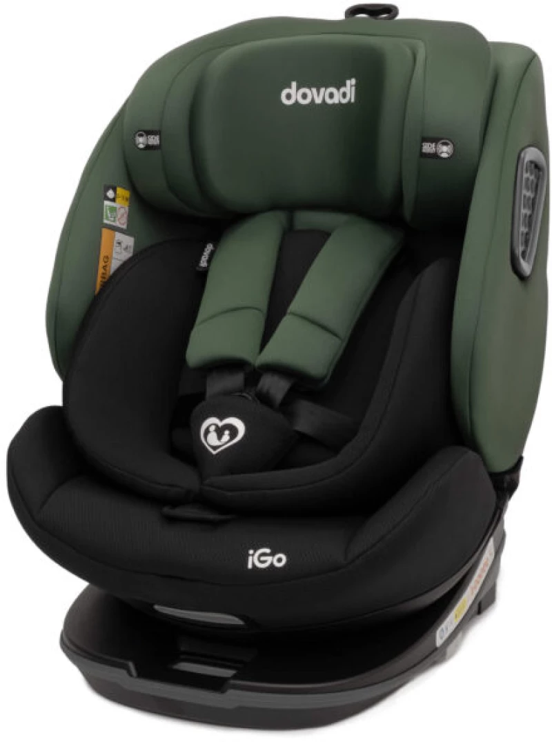 Κάθισμα Αυτοκινήτου iGo i-size 40-150cm 0-36 κιλά 360° Dark Forest Dovadi