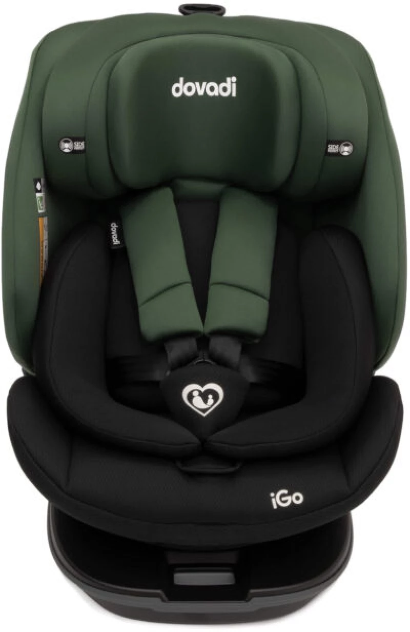Κάθισμα Αυτοκινήτου iGo i-size 40-150cm 0-36 κιλά 360° Dark Forest Dovadi