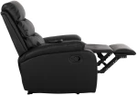 408803 ΠΟΛΥΘΡΟΝΑ RELAX YASUMU HM9783.11 ΜΑΥΡΟ PU 80X93X100ΥΕΚ.