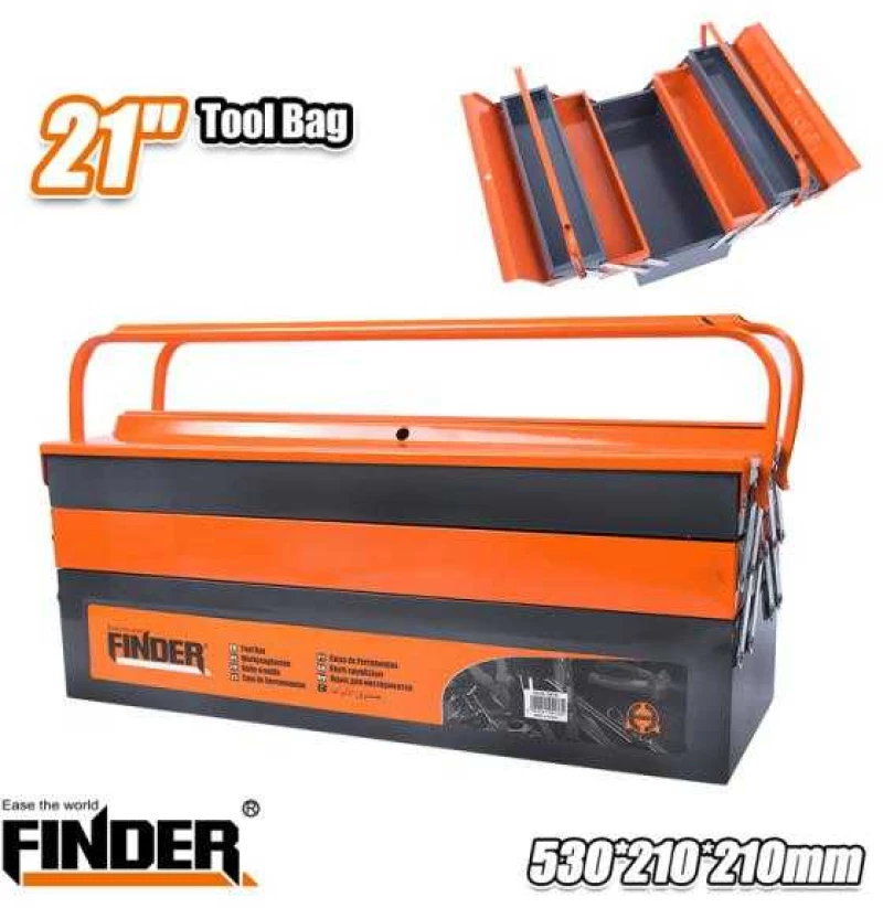 423675 ΕΠΑΓΓΕΛΜΑΤΙΚΗ ΕΡΓΑΛΕΙΟΘΗΚΗ - ΜΕΤΑΛΛΙΚΗ - 21 - 530MM - FINDER - 194136