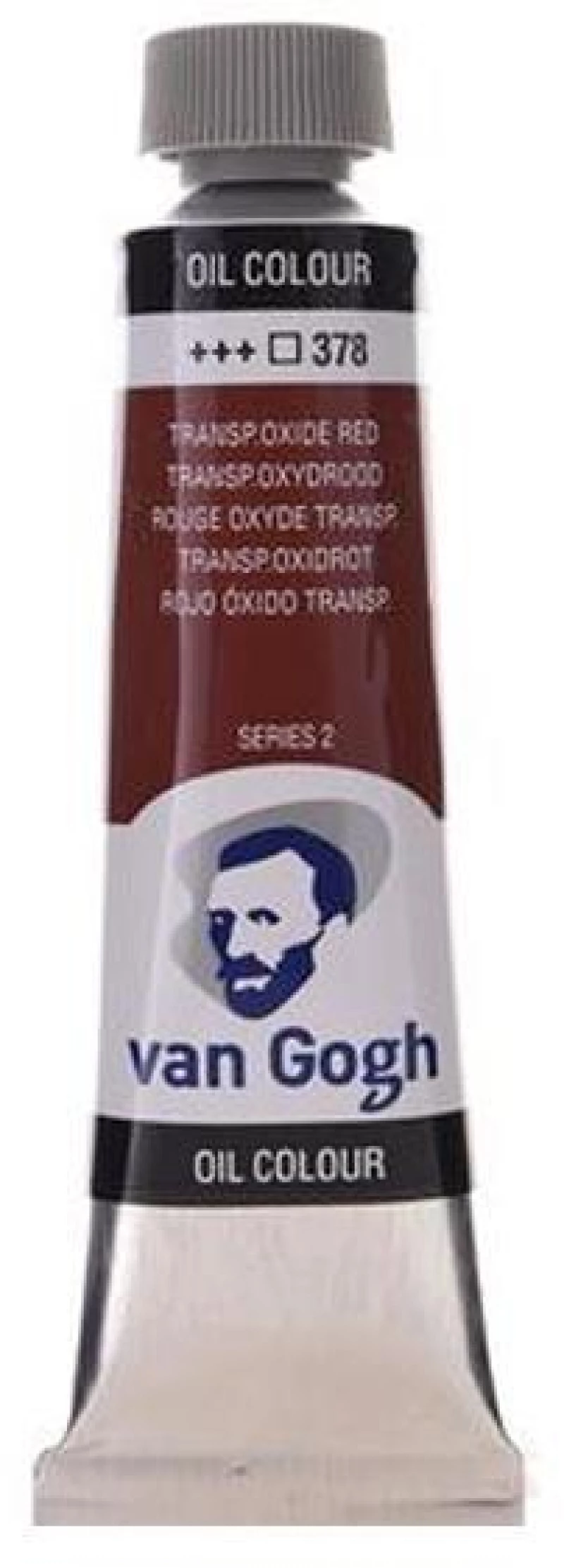 442753 TALENS VAN GOGH ΧΡΩΜΑ ΛΑΔΙΟΥ 378 TRANSPARENT OXIDE RED 20ML ΠΑΚ