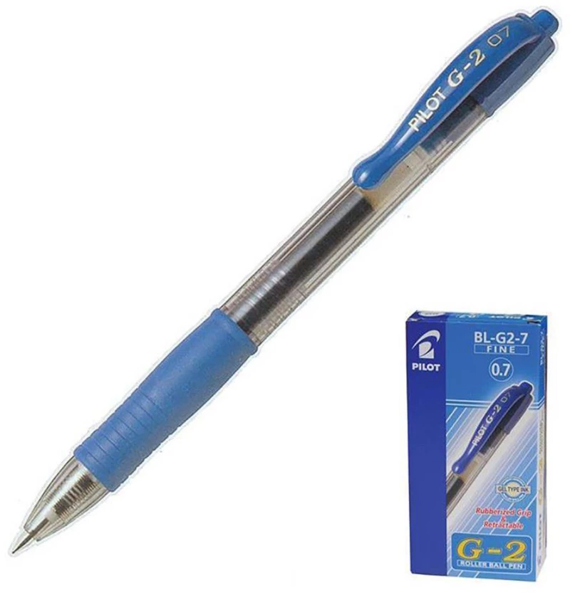 441744 PILOT ΣΤΥΛΟ GEL G2 FINE ΜΠΛΕ 0,7MM ΤΕΜ