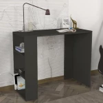 466114 ΓΡΑΦΕΙΟ ΕΡΓΑΣΙΑΣ NETENIA MEGAPAP ΧΡΩΜΑ ΑΝΘΡΑΚΙ 90X40X74ΕΚ.