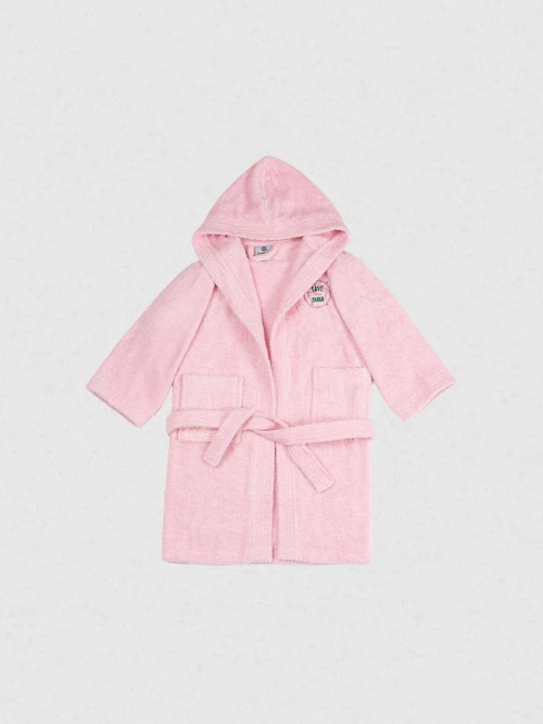 Μπουρνούζι Παιδικό Eco Pink Ηλικία 12-14